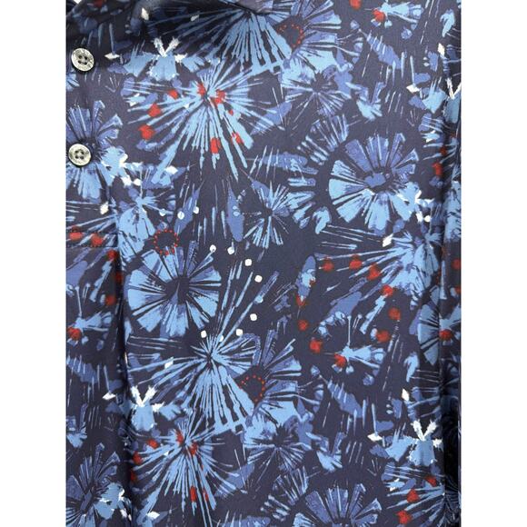 PGA Tour Pro Series Mens Pattern Polo NWT - Picture 5 of 5